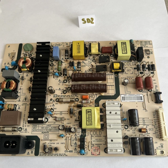 Carte D'alimentation (power Supply) GL2S-D Pour TV Sony KDL-32EX402 - Occasion Fonctionnelle