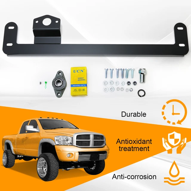 NEW STEERING GEAR Box Stabilizer Bar For 0308 Dodge Ram 2500 3500 4WD