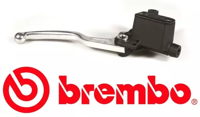 Brembo 13mm Silver Lever Front Brake Master Cylinder Built In Reservoir 10462024