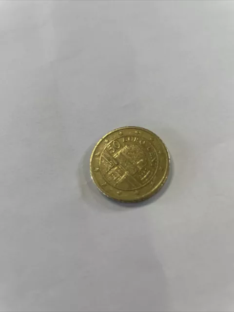pièce de 50 centimes euro rare monnaie européen 