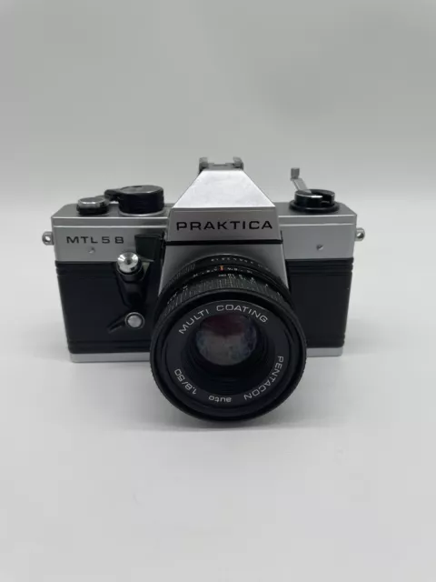 Praktica MTL 5 B - Analog - Spiegelreflexkameras mit Objektiv - Vintage - Retro 3