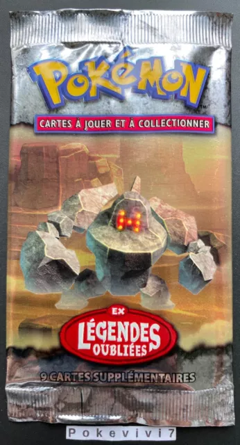BOOSTER Bloc EX Pokemon EX LEGENDES OUBLIEES Vide / Empty / Open / NO CARDS !