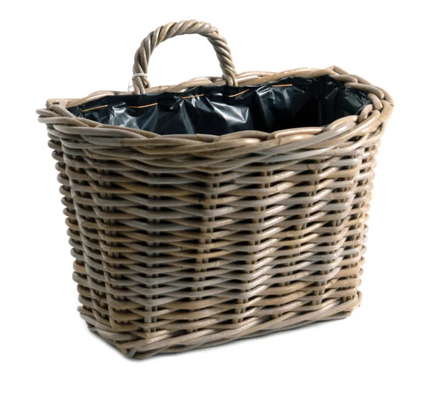 Pflanzkorb z.Hängen Weide Rattan -kein Kunststoff! Korb Blumen Garten Wandtopf