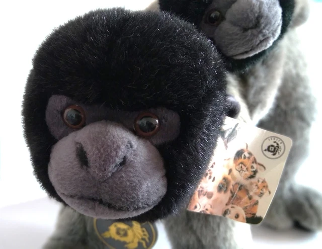 RARE LEOSCO COLLECTION Standing Monkey with Baby Plush Soft Toy £20.00 ...