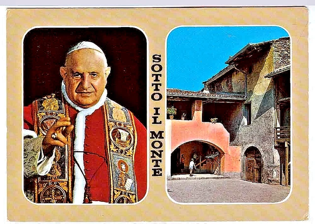 Cartolina di SOTTO IL MONTE , GIOVANNI XXIII (Bergamo) Vedute - 1989