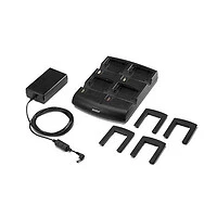 Zebra Four Slot Battery Charger Kit Power adapter and KIT-SAC9000-4001ES