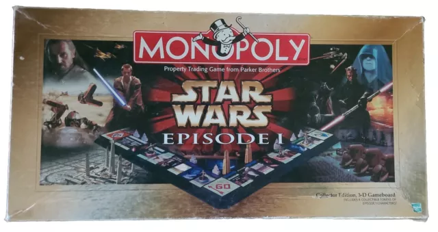 Monopoly Star Wars - 3D Collectors Edition Game 1999