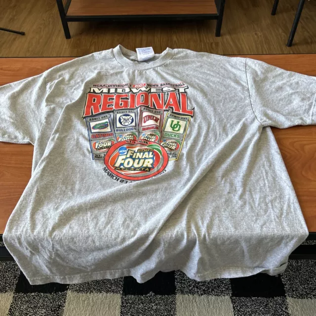 NCAA Final Four 2007 Florida Gators Butler Bulldogs Oregon Ducks T-Shirt