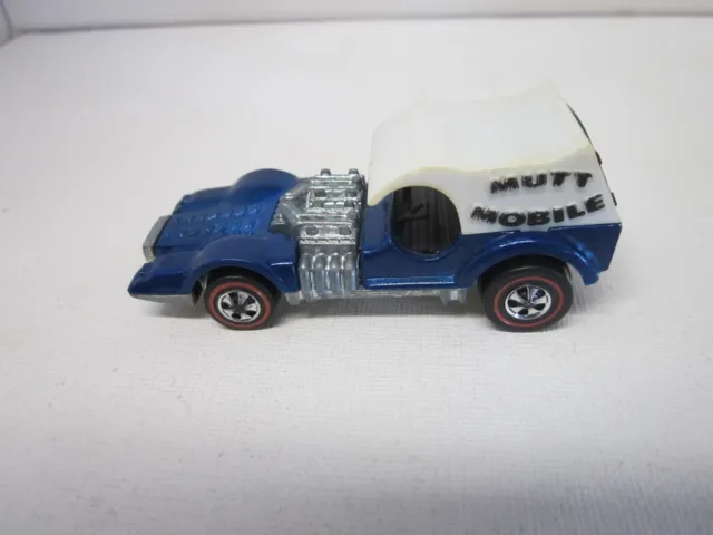 Hot Wheels Redline Mutt Mobile * Blue Color *  Near Mint !