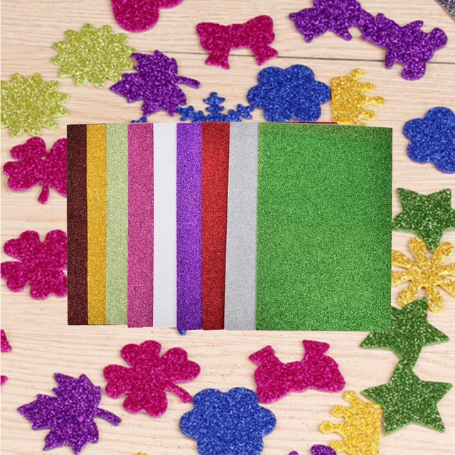 10X 27,5*20 cm hojas de espuma de EVA A4 papel hecho a mano divertido niños artesanal GiA*TM