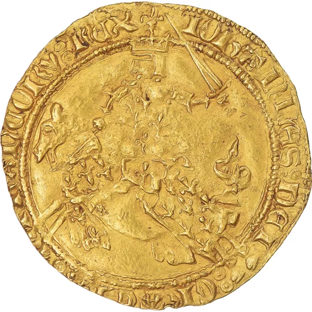 [#1162139] Monnaie, France, Jean II le Bon, Franc à cheval, 1350-1364, TTB, Or