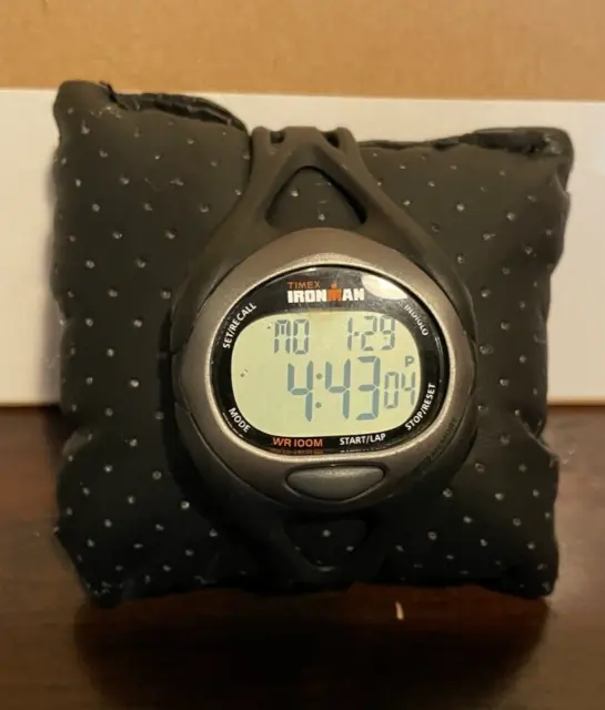 Women's Timex Ironman Black 100M Digital Watch HAS NEW BATTERY