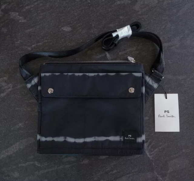 PS PAUL SMITH ROPE PRINT CROSSBODY BAG POUCH RETAIL BNWT