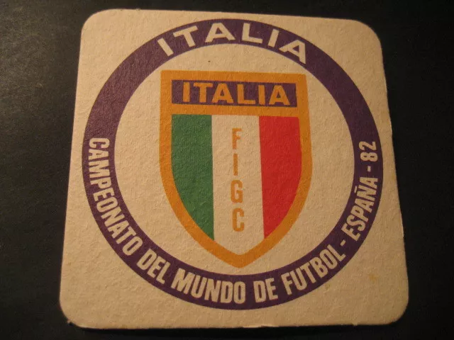 Italia. Posavasos Campeonato Mundial De Futbol España 82