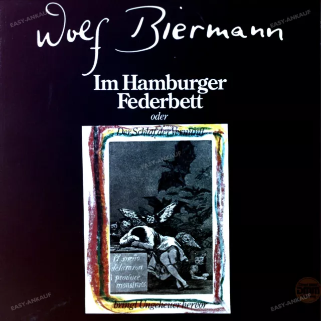 Wolf Biermann - Im Hamburger Federbett (Oder Der Schlaf Der.. LP + Innerbag .