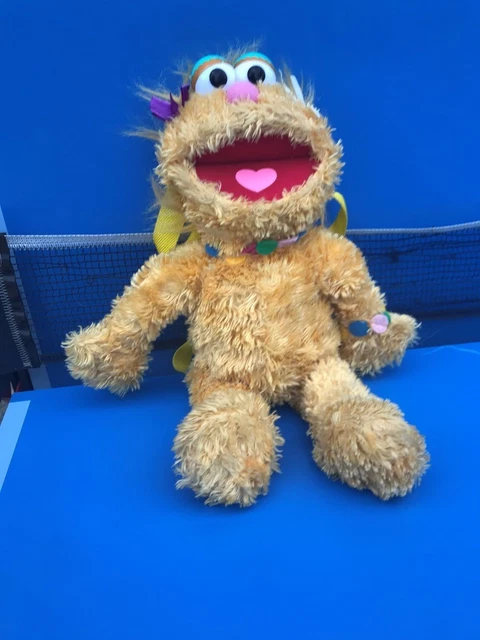 Peluche Elmo Tyco 1998 - Rouge - Sonore, Vibre Et Rigole - Vintage