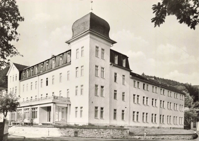Friedrichroda - FDGB Ferienheim -DDR Ansicht Postkarte,  gelaufen 1971