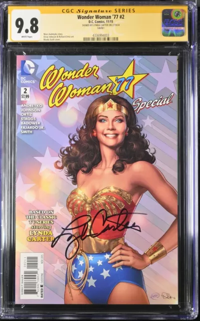 Wonder Woman 77 Special #2 CGC SS 9.8 Signed by Lynda Carter