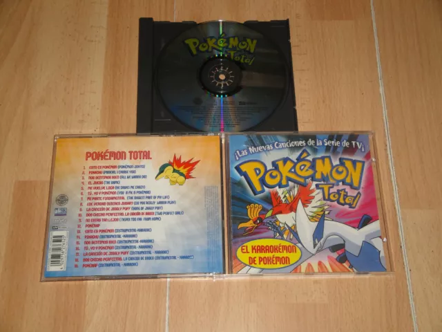 Pokemon Total ¡Las Nuevas Canciones De La Serie De Tv! Music Cd Soundtrack