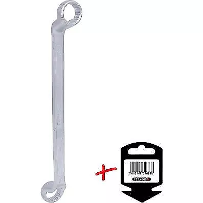 KS TOOLS Chiave ad anello doppio, storta, 19x22 mm