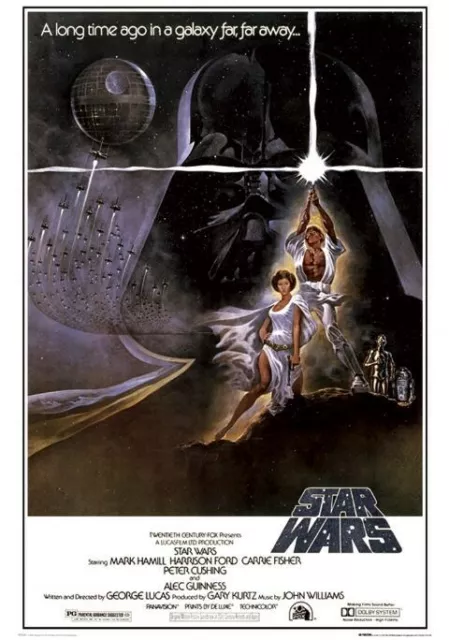 Star Wars Poster Episodio 4 un Nuovo Hope Film Cover
