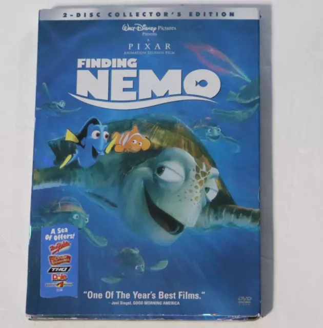 Finding Nemo DVD 2003 2 Disc Collectors Edition Walt Disney Pictures Pixar