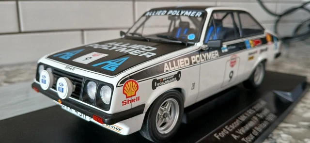TROFEU 1:43 1802 - FORD ESCORT MKII RS2000 Allyed Polimer Tour Britain 1976 TROFEU 1:43 1802 - FORD ESCORT MKII RS2000 Allyed Polimer Tour Britain 1976