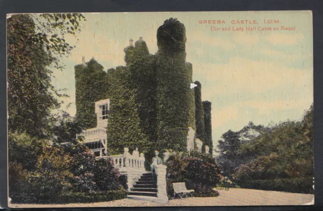 Isle of Man Postcard - Greeba Castle  RS14027