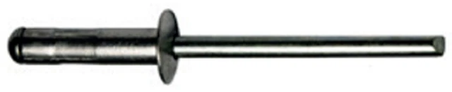 3,2 x 8,0 mm 500 pezzi alluminio/acciaio inox A2 rivetti ciechi testa piatta sigillanti