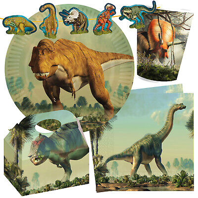 Dinosauri DECORAZIONE PARTY-Stoviglie Dino Bambini Compleanno Compleanno Bambini T-REX