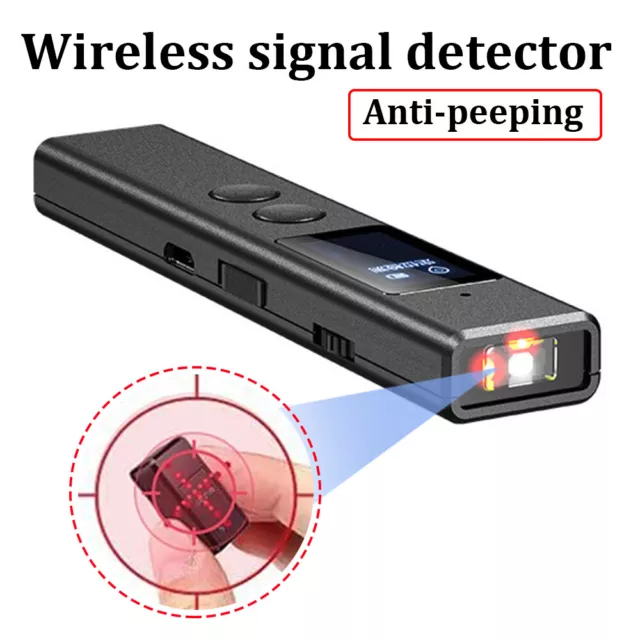 Hidden Camera Detector Anti Spy Bug GPS Tracker Finder Scanner Device Hotel Car