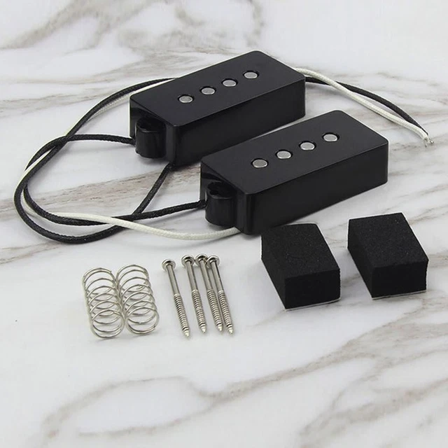 VINTAGE ALNICO 5 Bass Pickups 4String Pickups Set /For P Bass Parts