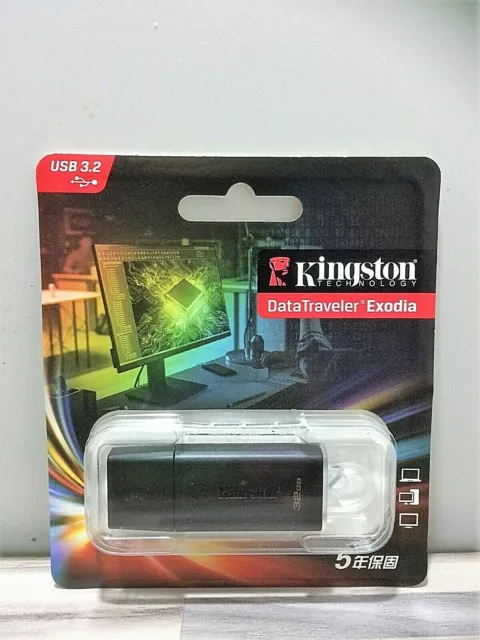 clé USB Kingston 32Go DataTraveler Exodia DTX Clé USB 3.2