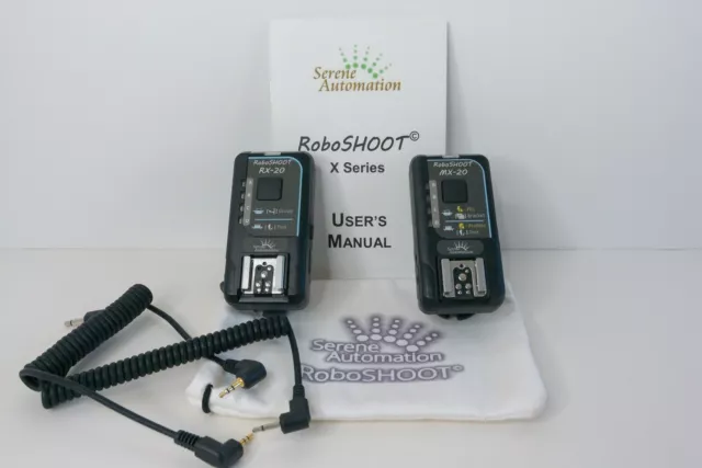 RoboSHOOT X Series Flash Trigger Set MX20/RX20 for use with Nikon Speedlights