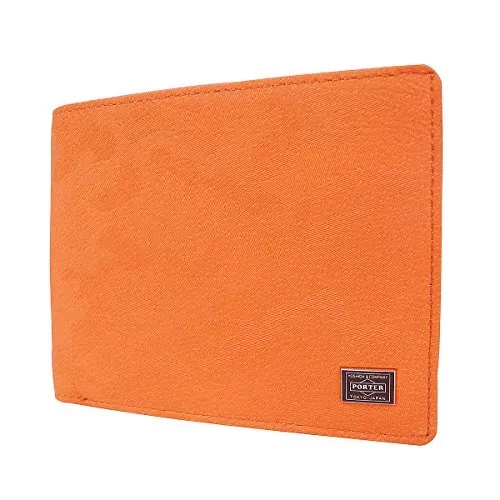 Yoshida & Co. PORTER WONDER Bi-fold wallet 342-03840 Orange NEW Made In Japan