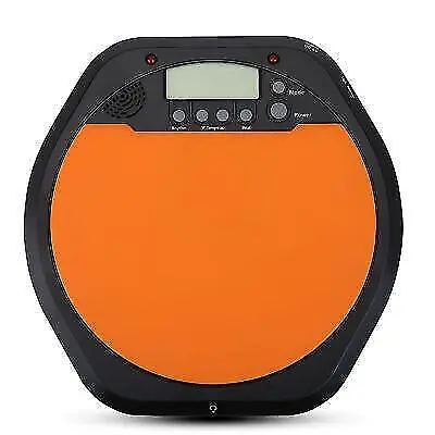 Portable Electronic Drum Practice Pad with Metronome  Earphone - Train Anywhere