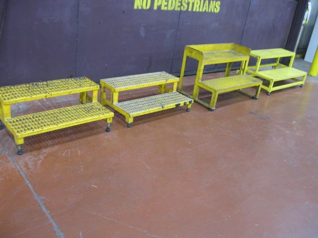 DD. Mixed Lot (4) Industrial Work 2-Step Platforms MARYVILLE TN DD. Mixed Lot (4) Industrial Work 2-Step Platforms MARYVILLE TN