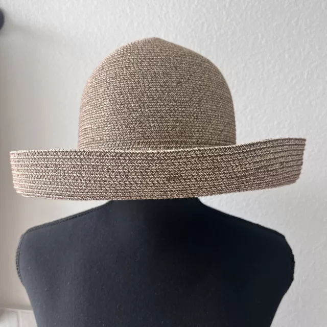 Vintage Betmar New York Rolled Brim Sun Beach Hat EUC