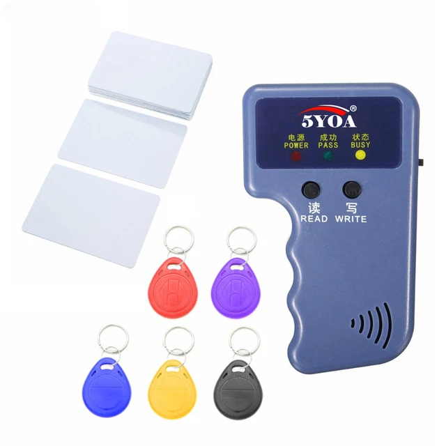 Handheld Copier Writer Duplicator Programmer Reader Rewritable Keyfobs Tags Card