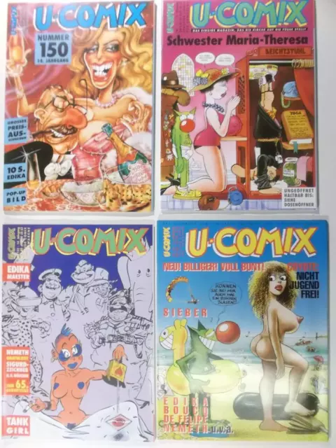 17 Stück U-COMIX Comic Sammlung  Alpha Comic Verlag Neuwertig 2