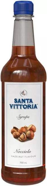 Santa Vittoria Caramel Syrup, 750 Ml-AU