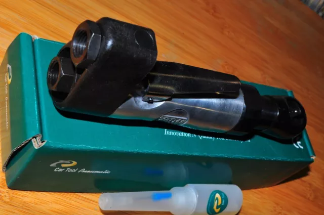 1/4" Dr Stubby Air Ratchet 230 RPM Car Tool Pneumatic EARS-2210 Vacula 7-1/2" 3
