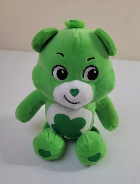 Care Bears 2021 Good Luck Bear Green Cuddle Plush Stuffed Animal Toy 11"