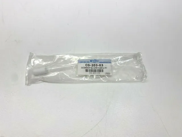 Chemglass Life Sciences CG-203-03 Gas Dispersion Tube Coarse Cylindrical Frit