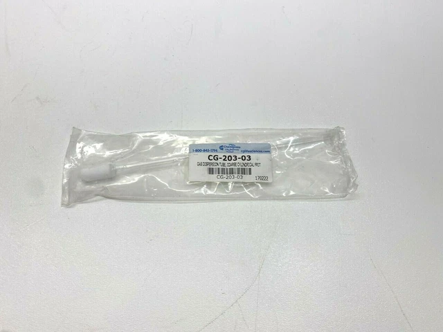 Chemglass Life Sciences CG-203-03 Gas Dispersion Tube Coarse Cylindrical Frit