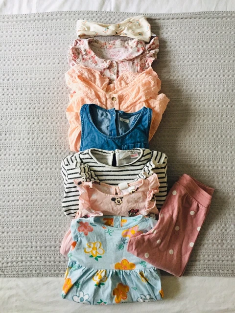 Girls Spring Summer Clothing Bundle Size 2-3 Years Zara Next M&S