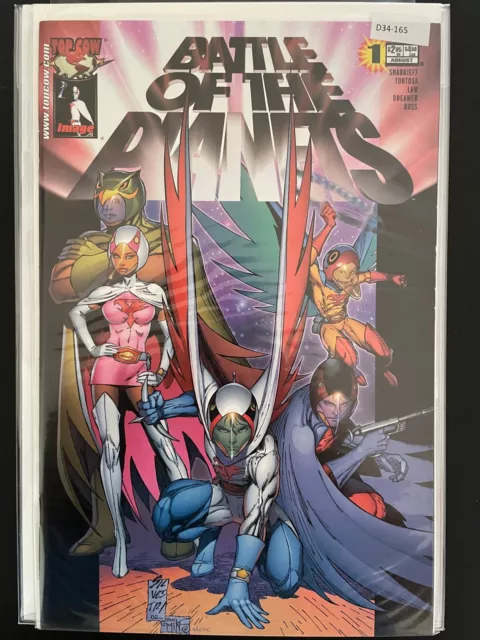 Battle of the Planets 1 Cover B High Grade Top Cow/Image Comic Book D34-165