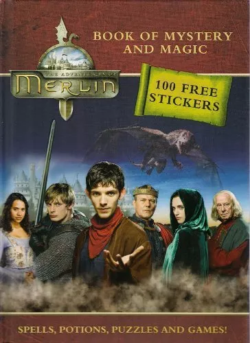 The Adventures of Merlin - Book of Mystery and Magic by BBC BOOKS Book The Cheap