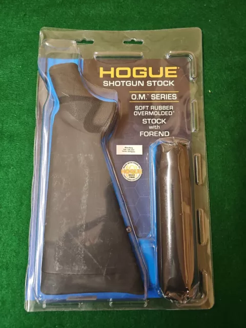 Hogue Shotgun O.M. Series Soft Rubber Over Molded Stock