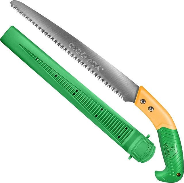 Gartensäge Handsäge BARRAKUDA 300 mm GRÜNTEK Astsäge aus Karbonstahl ergonomisch